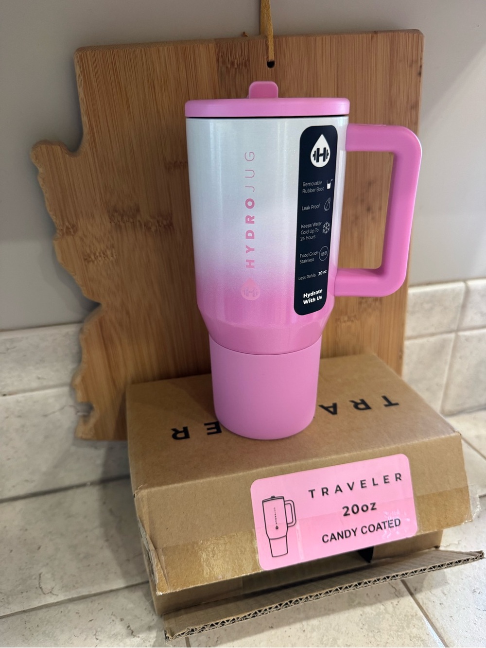 HydroJug Candy Coated 20oz Traveler